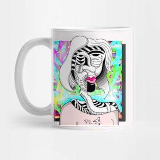 Abstract woman Mug